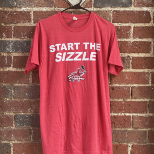 Start the Sizzle t-shirt in red