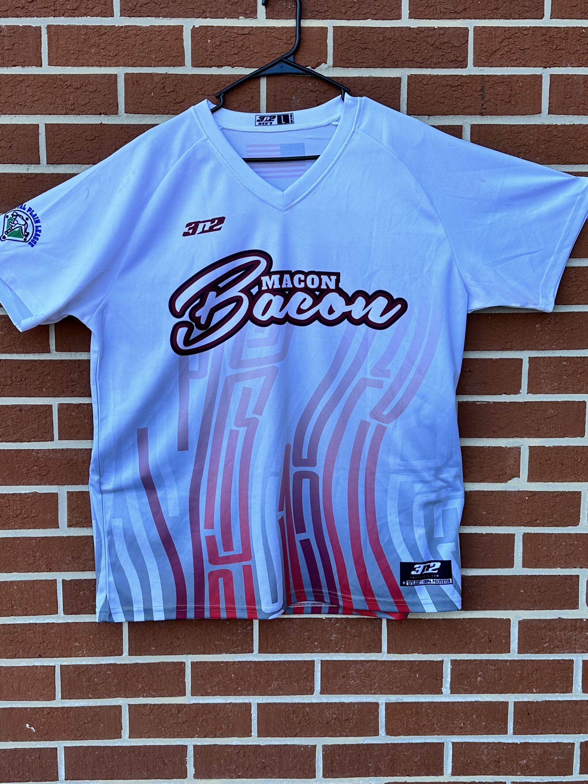 Macon Bacon Game Worn Creek Nation Jersey 14 Size Large